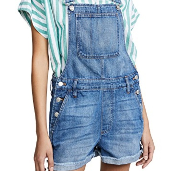adirondack short overalls in denville wash